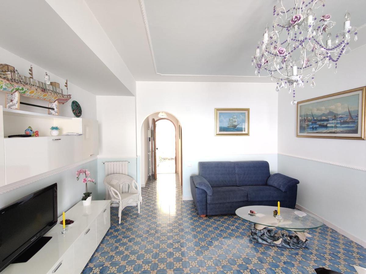 Casa La Scogliera Lejlighed Praiano Eksteriør billede