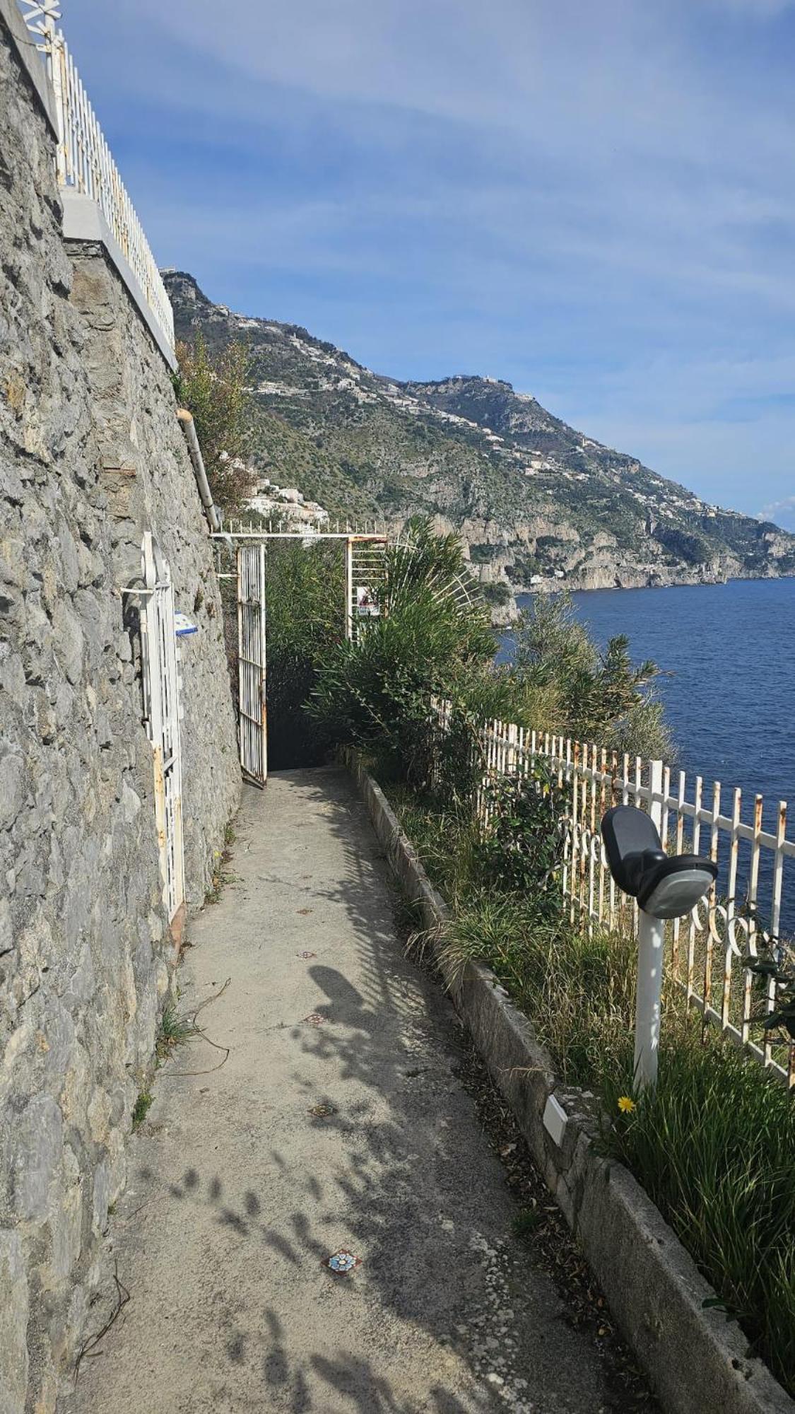 Casa La Scogliera Lejlighed Praiano Eksteriør billede