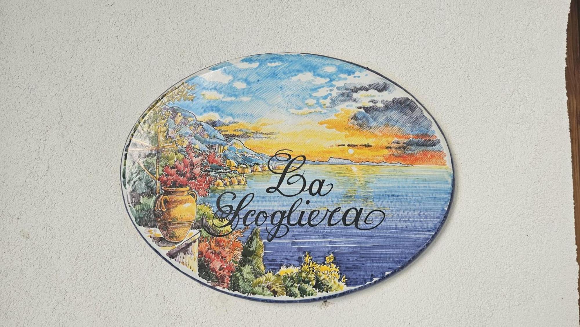 Casa La Scogliera Lejlighed Praiano Eksteriør billede